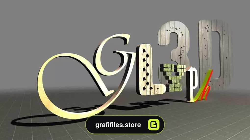 دانلود پروژه Glyph 3D برای یونیتی