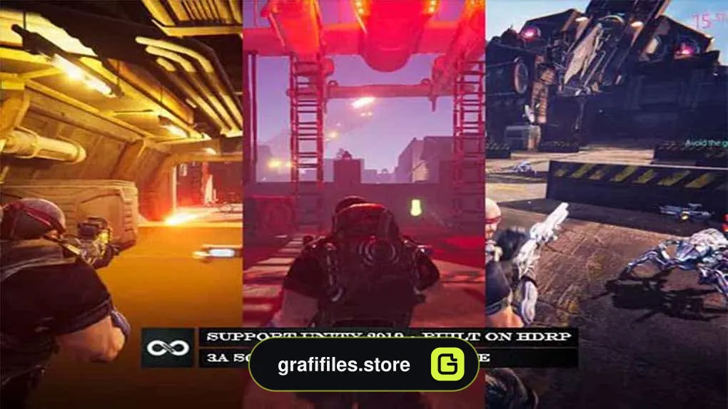 دانلود پروژه Infinite Sci-Fi Shooter Package برای یونیتی