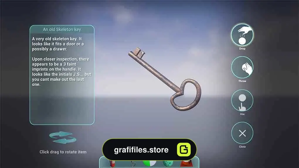دانلود پروژه Inventory Examine Interface برای آنریل انجین