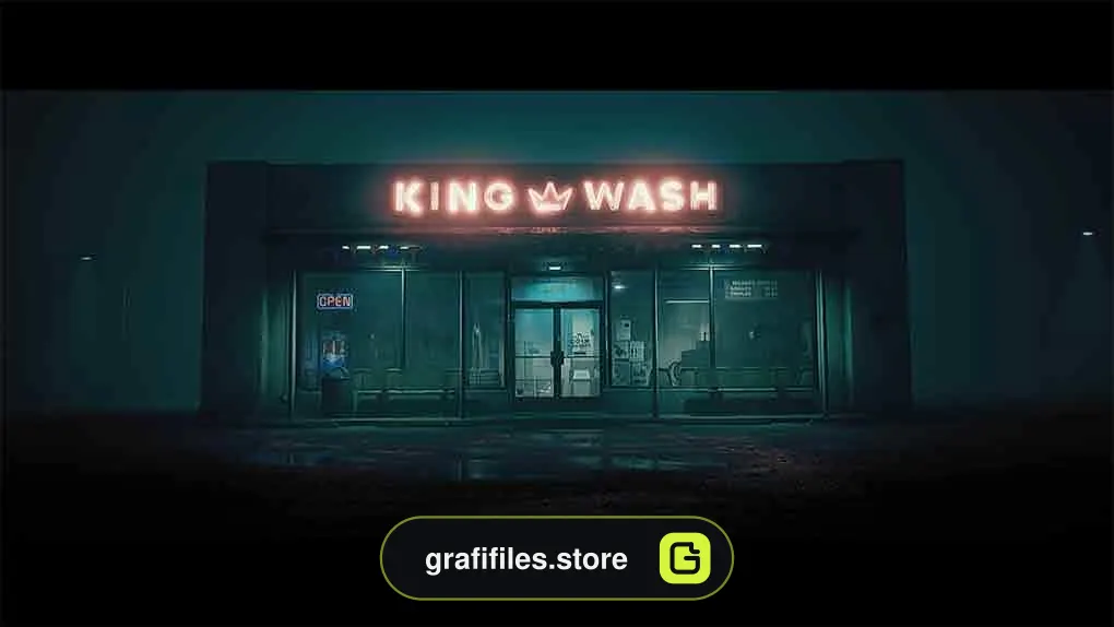 دانلود پروژه آماده King Wash Laundromat برای آنریل انجین