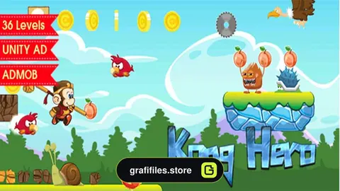 دانلود پروژه بازی Kong Hero برای یونیتی