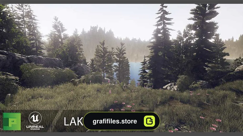 دانلود پروژه Lake Side Cabin برای آنریل انجین