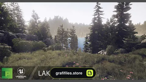 دانلود پروژه Lake Side Cabin برای آنریل انجین