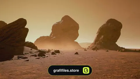 دانلود پروژه محیط مریخ برای آنریل انجین