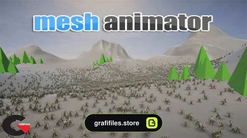 دانلود پروژه Mesh Animator برای یونیتی