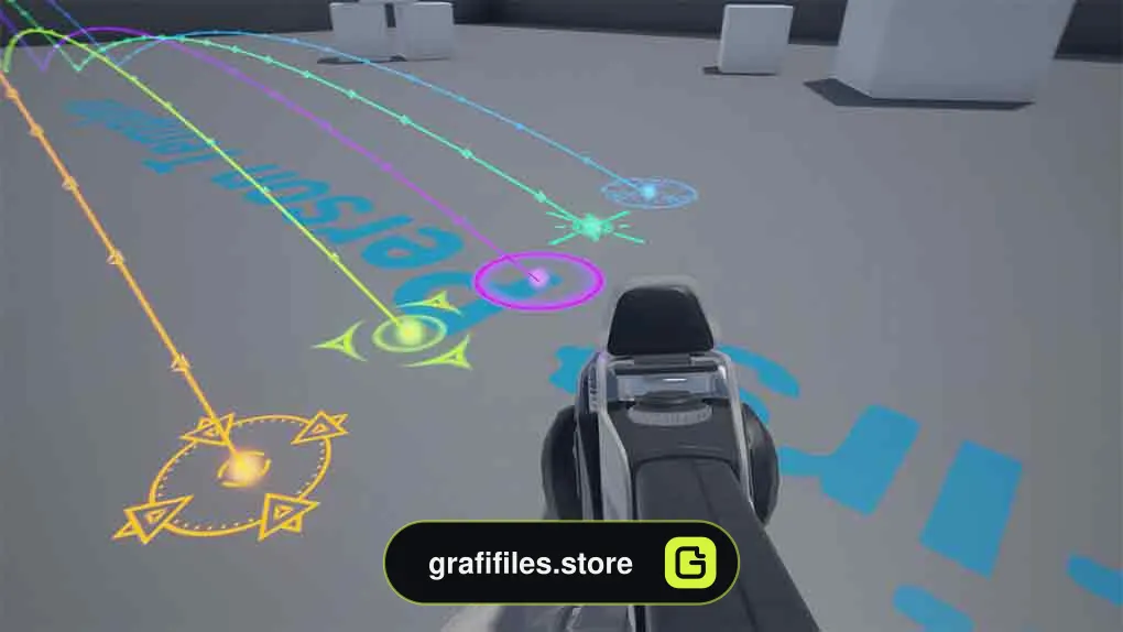 دانلود پروژه Projectile Path Tracer برای آنریل انجین