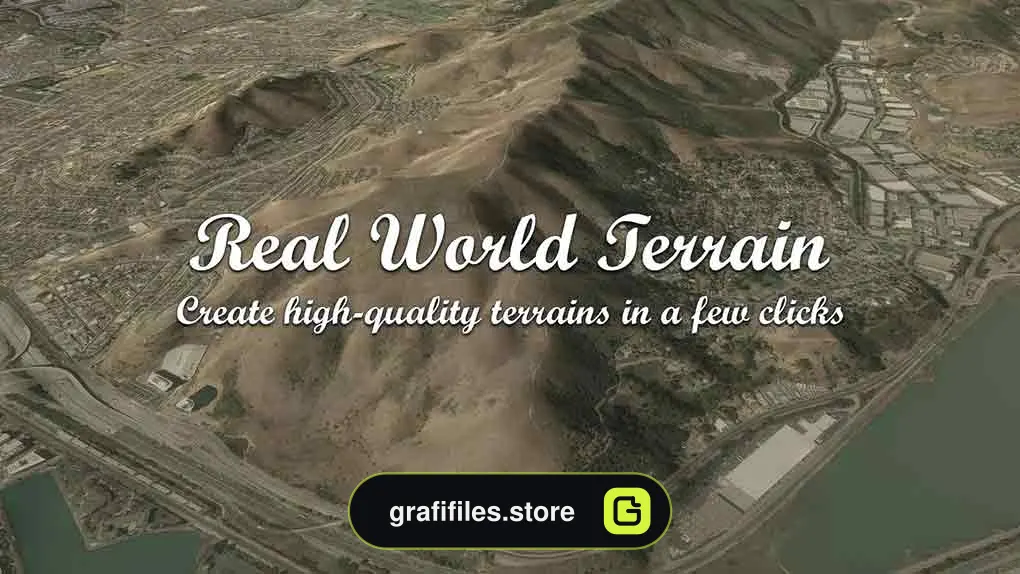 دانلود پروژه Real World Terrain برای یونیتی