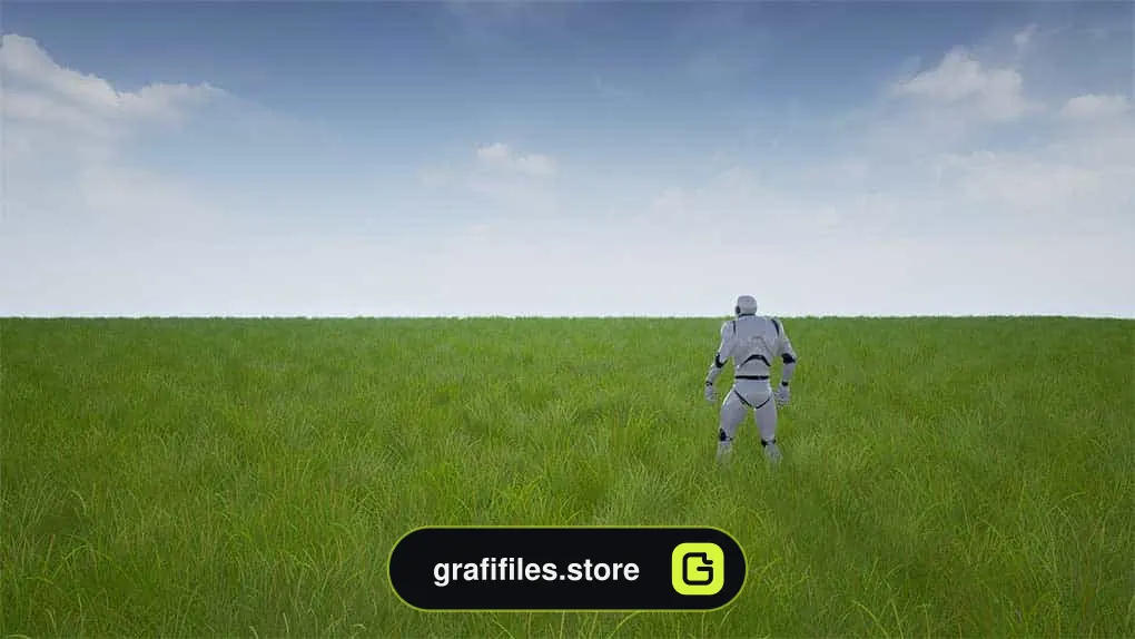 دانلود پروژه آماده Realistic Grass برای آنریل انجین