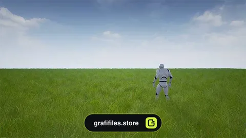 دانلود پروژه آماده Realistic Grass برای آنریل انجین