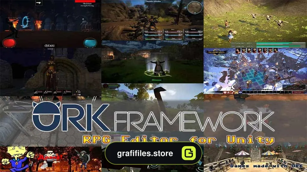 دانلود پروژه RPG Editor ORK Framework برای یونیتی