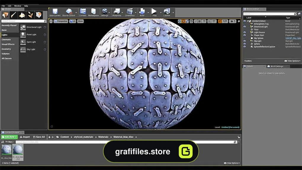 دانلود متریال Stylized PBR برای آنریل انجین