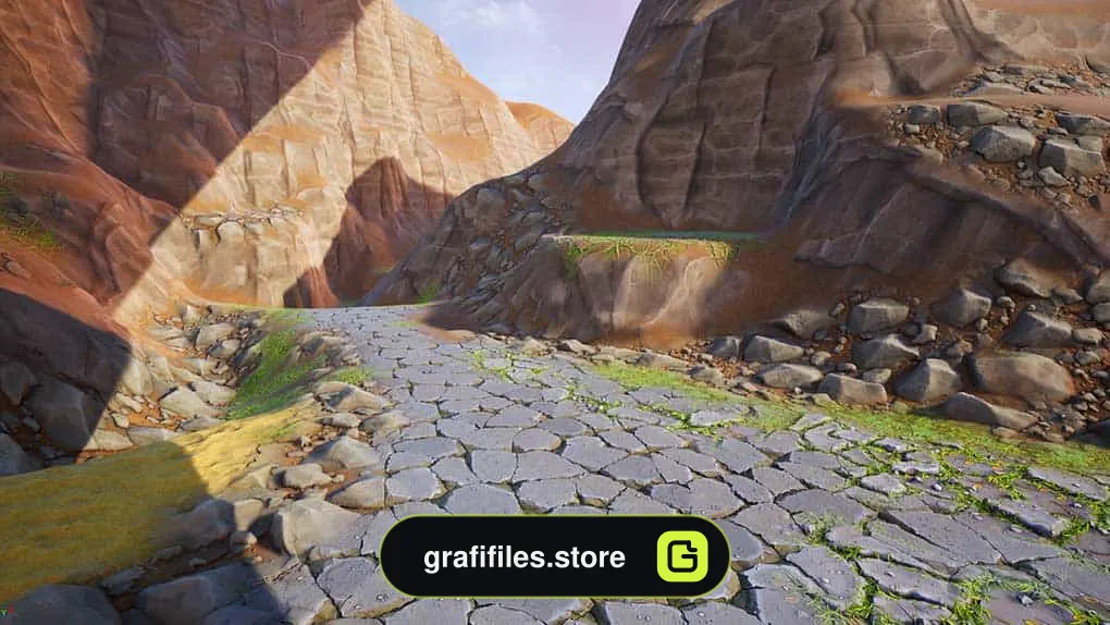 دانلود پروژه Stylized Terrain برای آنریل انجین