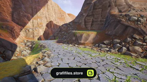 دانلود پروژه Stylized Terrain برای آنریل انجین