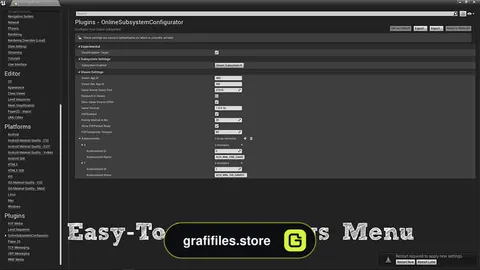 دانلود پروژه آماده SubsystemConfigurator برای آنریل انجین