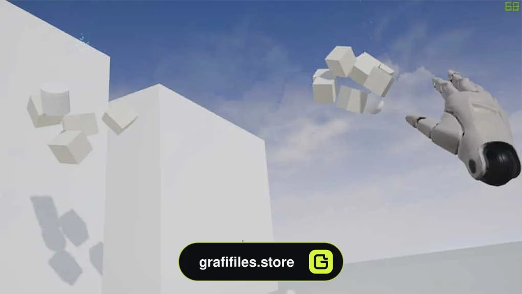 دانلود پروژه VR Levitate Objects برای آنریل انجین