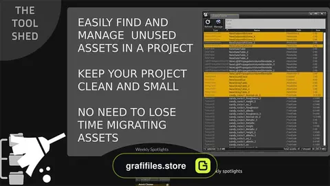 دانلود پروژه Assets Cleaner برای آنریل انجین