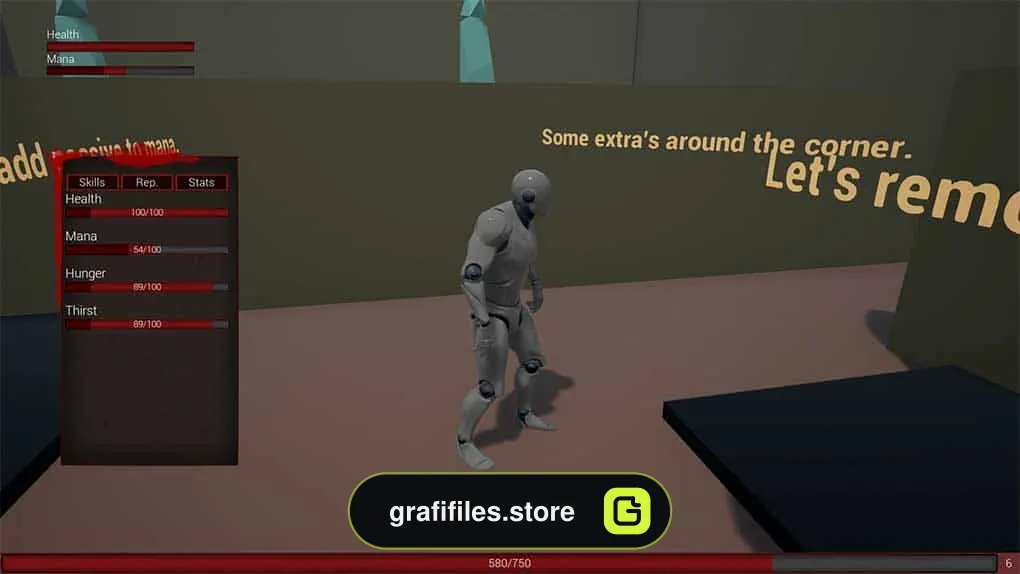 دانلود پروژه Character Stats Kit برای آنریل انجین