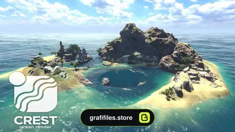 دانلود پروژه Crest Ocean System URP برای یونیتی