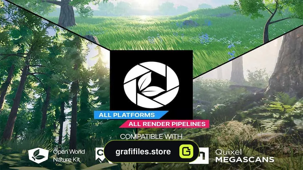 دانلود پروژه Nature Renderer برای یونیتی