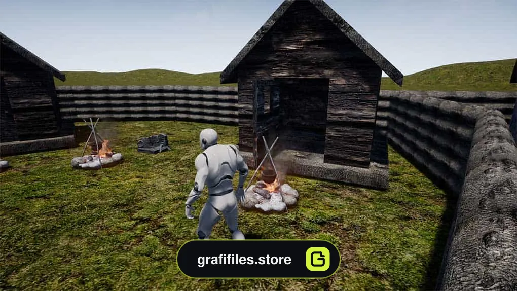 دانلود پروژه Simple Building System برای آنریل انجین