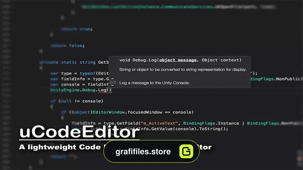 دانلود پروژه uCodeEditor برای یونیتی
