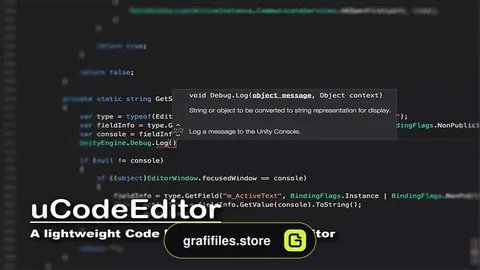دانلود پروژه uCodeEditor برای یونیتی