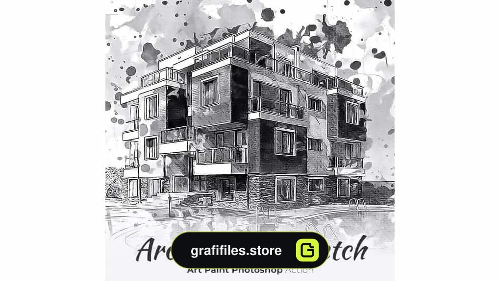 اکشن اسکچ معماری