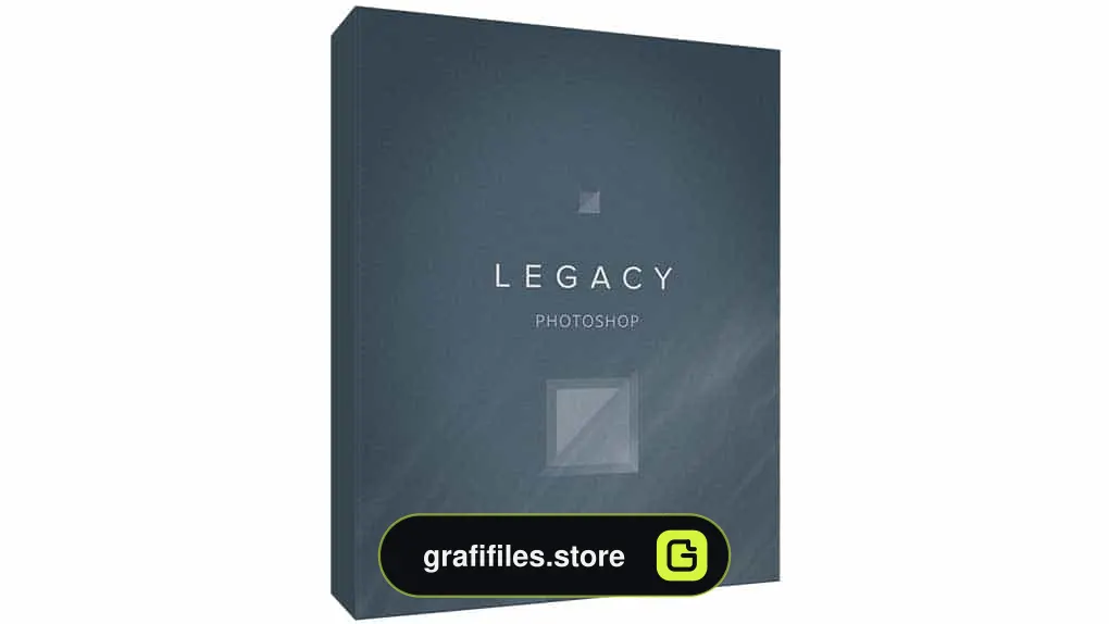 دانلود افکت آماده کریستالی برای فتوشاپ Legacy
