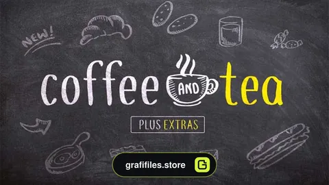 وکتور منو کافی شاپ
