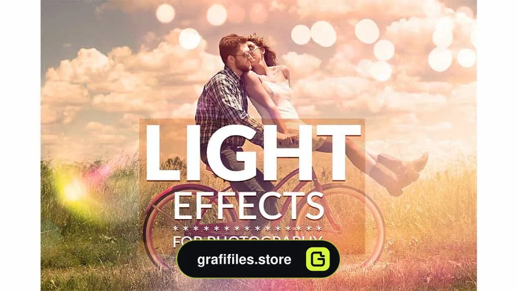 دانلود افکت نوری برای فتوشاپ Light Effects for Photography