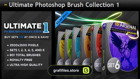 دانلود مجموعه براش فتوشاپ Ultimate Photoshop Brushes Collection