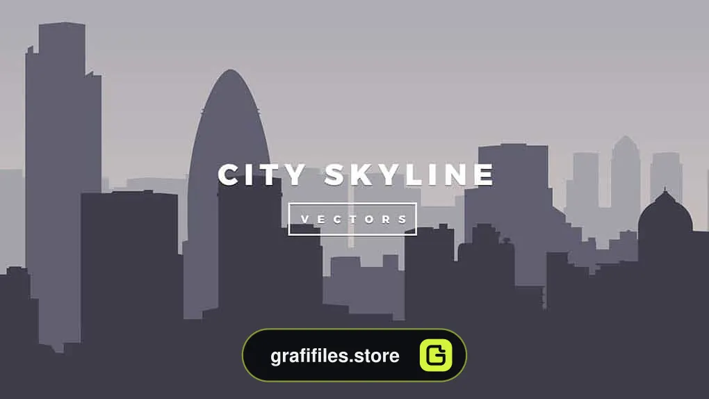 دانلود وکتور شهرهای معروف دنیا Vector City Skylines