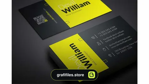 فایل لایه باز کارت ویزیت Business Card 10