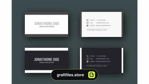 فایل لایه باز کارت ویزیت 11 Business Card