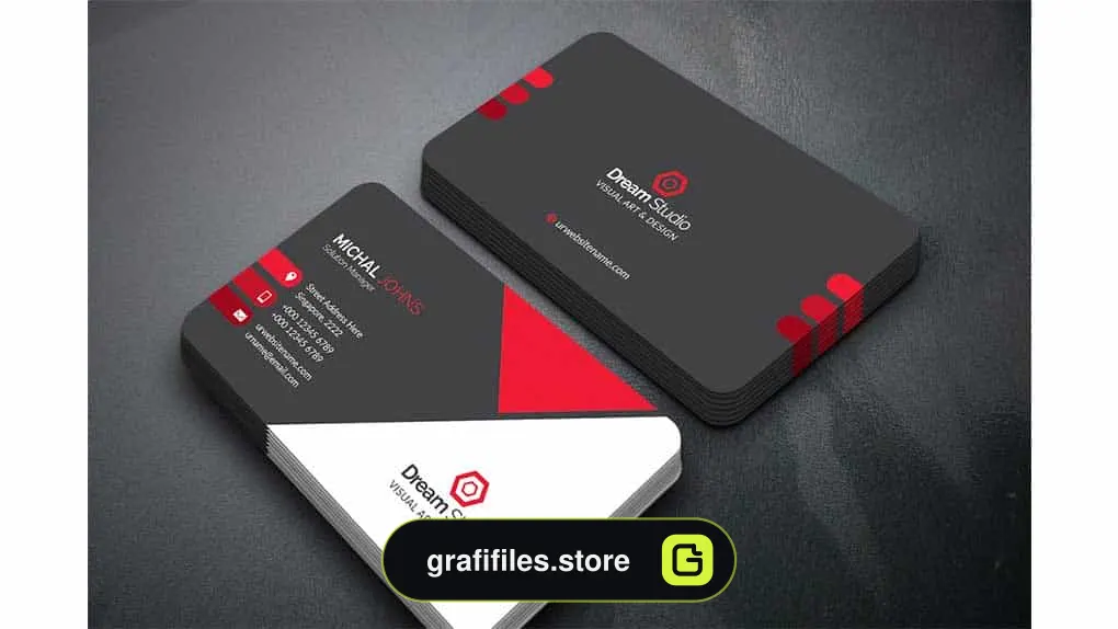 فایل لایه باز کارت ویزیت Business Card 14