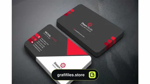 فایل لایه باز کارت ویزیت Business Card 14