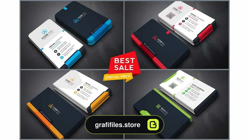 فایل لایه باز کارت ویزیت Business Card 15