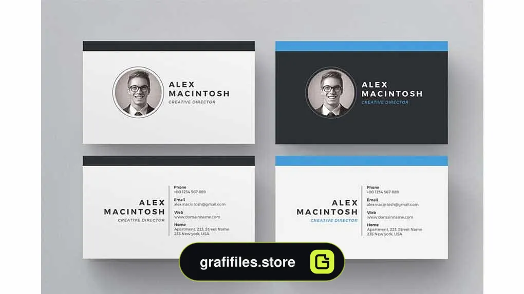 فایل لایه باز کارت ویزیت Business Card 3