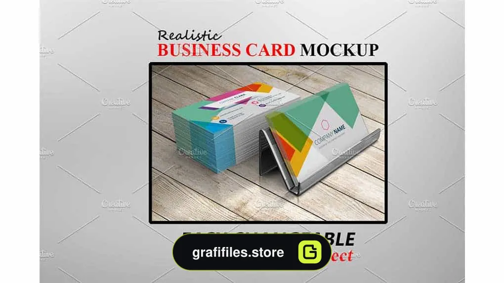 موکاپ کارت ویزیت Business Card Mockups 3