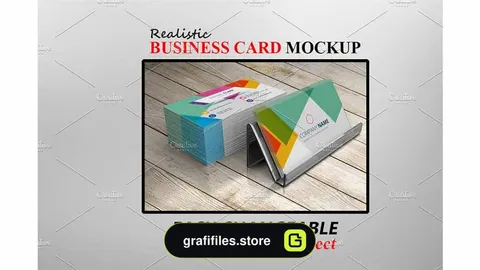 موکاپ کارت ویزیت Business Card Mockups 3