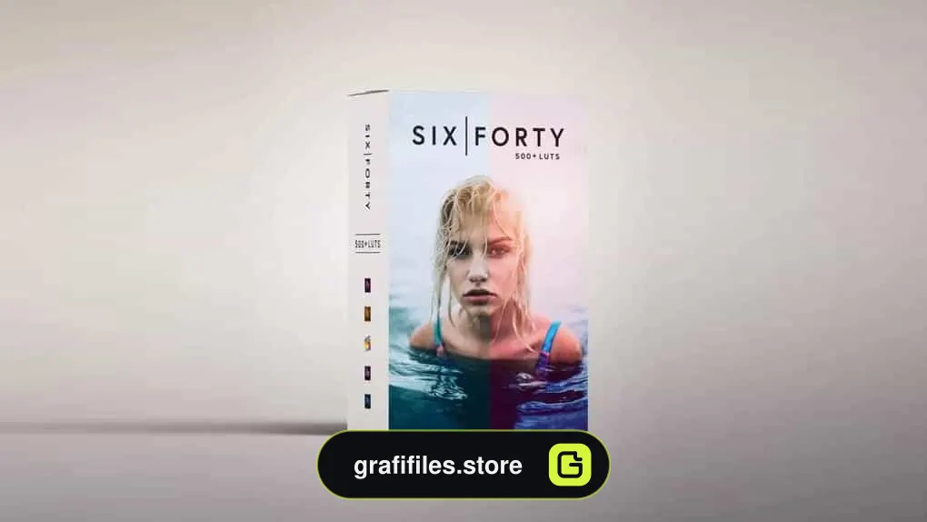 مجموعه 540 پریست اصلاح رنگ سینمایی - Cinematic LUTS Pack