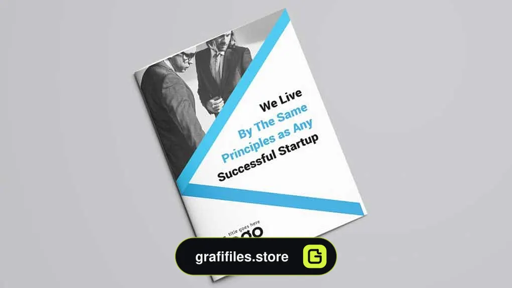 وکتور بروشور Creative Bifold Brochure