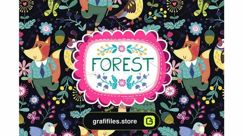 دانلود پترن جنگل Forest