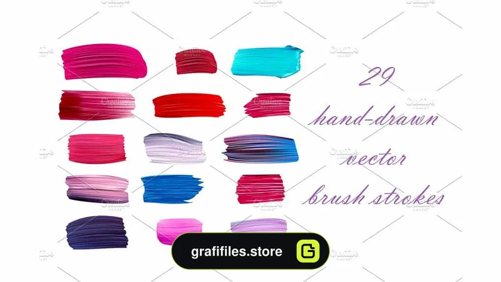 وکتور خطوط رنگی