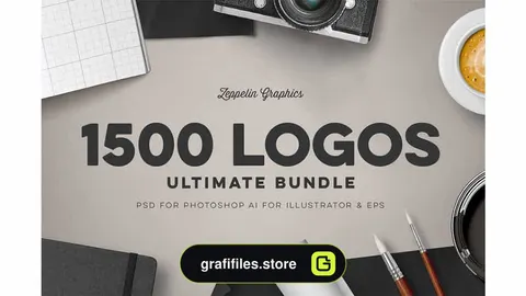 فایل لایه باز لوگو Logos Bundle Collection