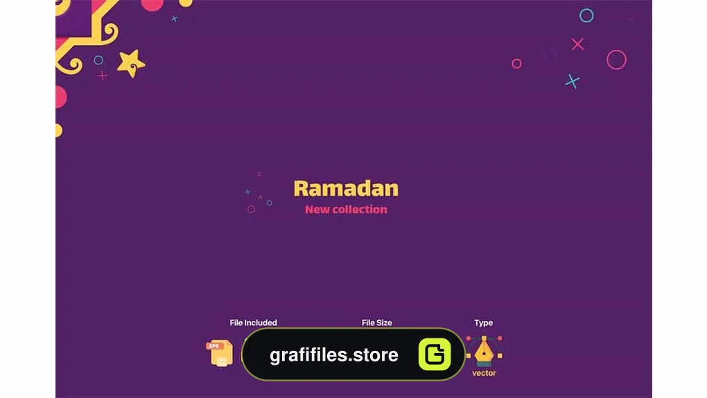وکتور ماه رمضان