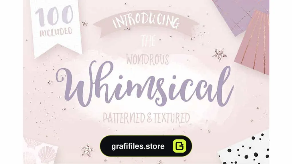 پترن هندسی Whimsical Branding Patterns