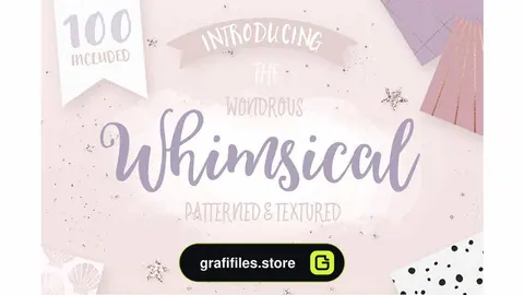 پترن هندسی Whimsical Branding Patterns