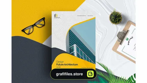 قالب آماده ایندیزاین بروشور Brochure Indesign Template