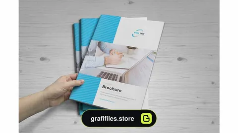 قالب ایندیزاین بروشور شرکتی